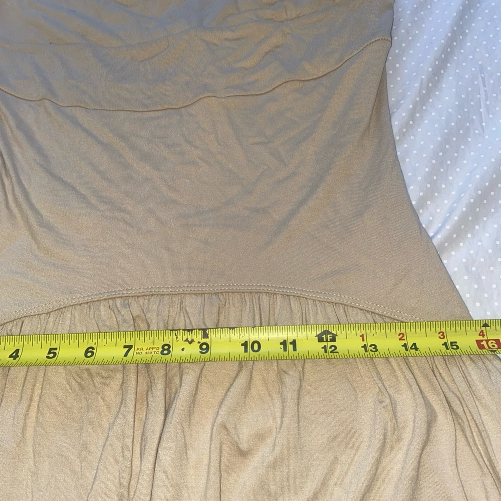 Free People Free-est Mora Drop Waist One Piece Jumpsuit Taupe Size S New Pockets - Picture 6 of 12